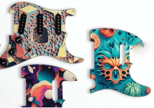 Özel Gitar Pickguardları