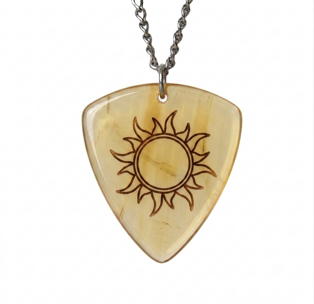 Burning Sun Pena Kolye (Gümüş Zincir) - Knc Picks