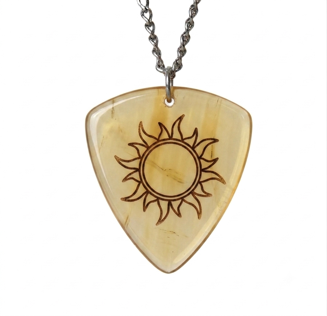 Burning Sun Pena Kolye (Gümüş Zincir) - Knc Picks