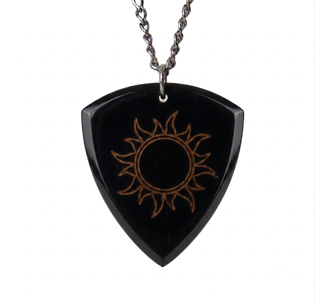 Burning Sun Pena Kolye (Gümüş Zincir) - Knc Picks