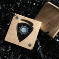 Sedef Kakma Boynuz Burning Sun Pena Ağaç Kutulu - Knc Picks